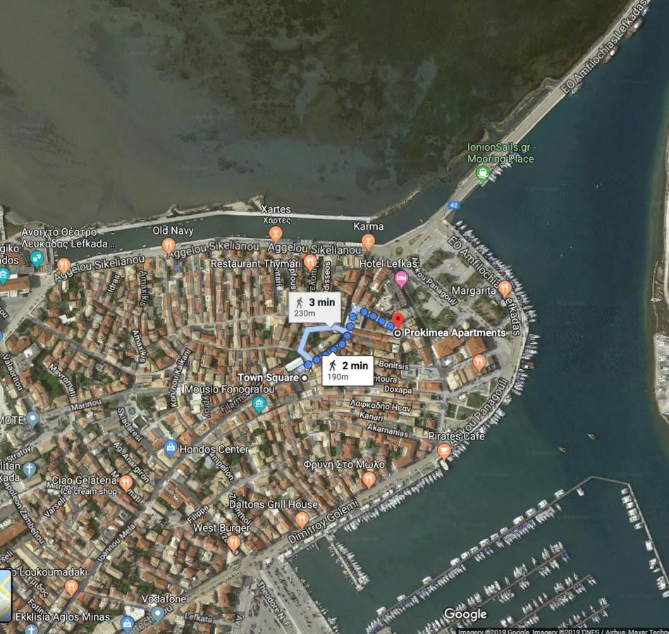 Prokimea Seaview Apartments Lefkáda المظهر الخارجي الصورة